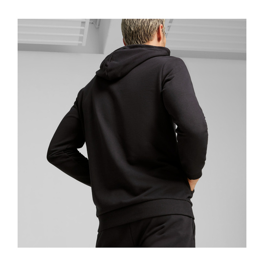 Bluza męska z kapturem Logo czarna Formuła 1 2026