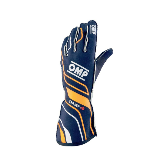 Rękawice OMP One-S MY20 granatowe (FIA)
