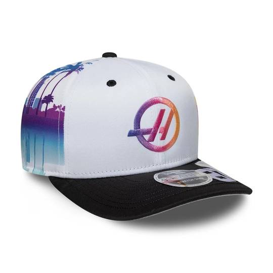 Czapka baseballowa męska Bearman Miami GP Haas F1 2026