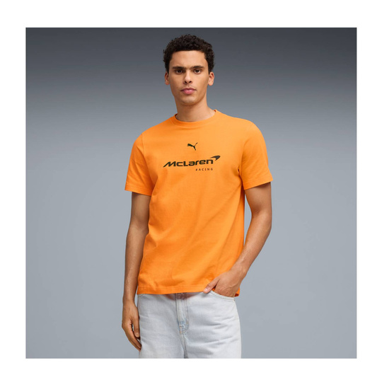 Koszulka t-shirt męska pomarańczowa Large Logo McLaren F1 2026