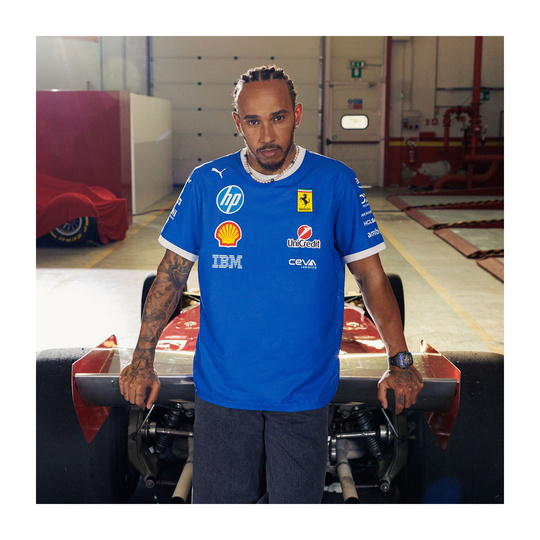 Koszulka T-shirt męska Monza GP Scuderia Ferrari F1 2025