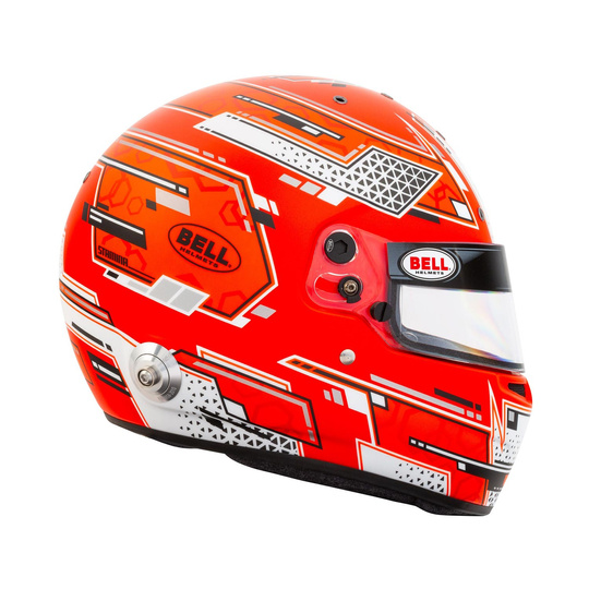 Kask zamknięty Bell RS7 PRO Stamina Red (homologacja FIA)