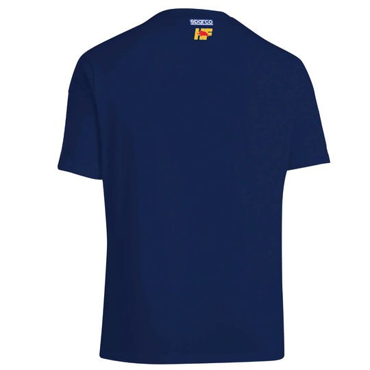 Koszulka t-shirt Lancia Yellow HF Sparco biała