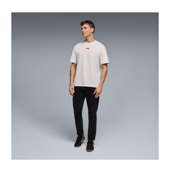 Koszulka T-shirt męska biała Racing Line Formula 1 2026