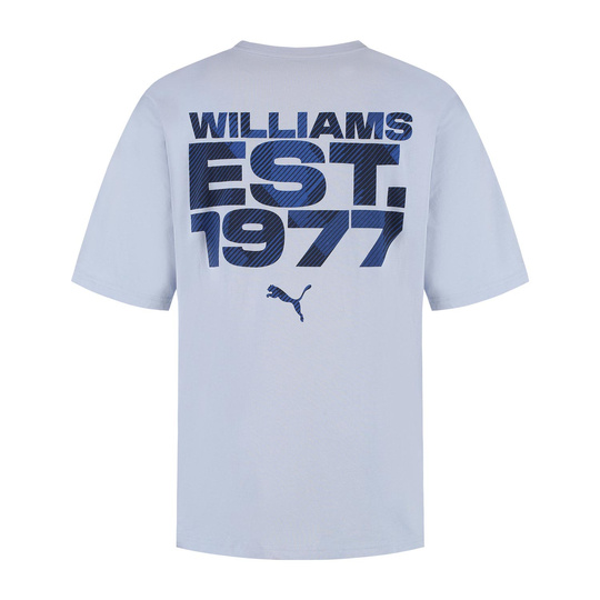 Koszulka t-shirt męska Oversized niebieska Williams Racing 2025