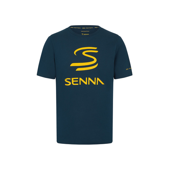 Koszulka t-shirt męska Logo Ayrton Senna F1 2024