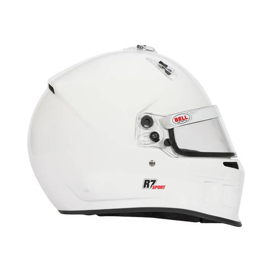 Kask Bell R7 Sport Hans biały (FIA)