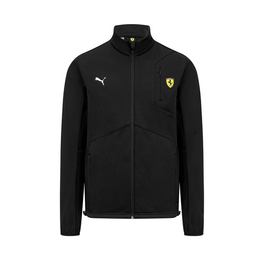 Kurtka męska softshell Logo Ferrari F1 2024 Black