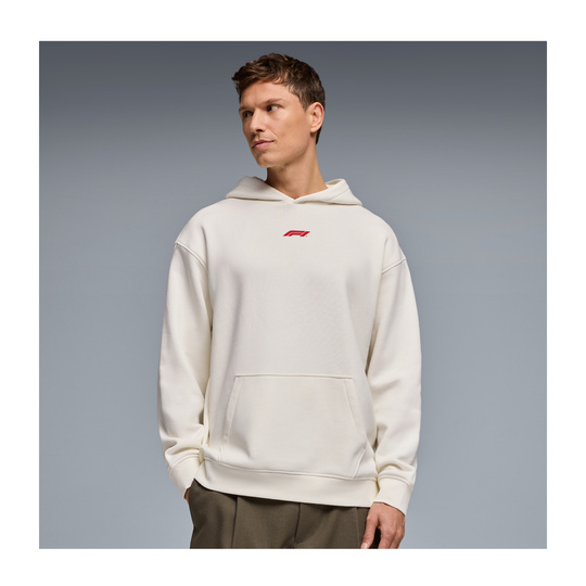 Bluza męska z kapturem Racing Line biała Formula 1 2026