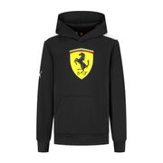 Bluza z kapturem dziecięca Shield czarna Scuderia Ferrari F1