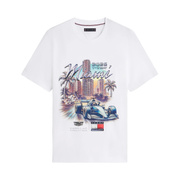 Koszulka t-shirt Miami Graphic Cadillac F1 2026 biała