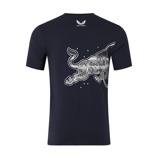 Koszulka T-shirt dziecięca Graphic Bull granatowa Red Bull Racing 2026