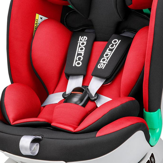 Fotelik dziecięcy Sparco SK6000I Evo czerwony