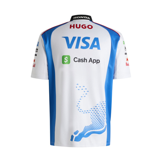Koszulka polo męska Team Visa CashApp Racing Bulls 2025