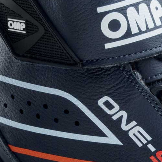 Buty OMP One-S MY26 granatowe/pomarańczowe (FIA)