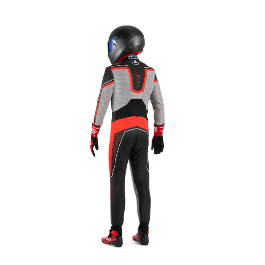 Kombinezon Sparco Superleggera-K czarny/czerwony (FIA)