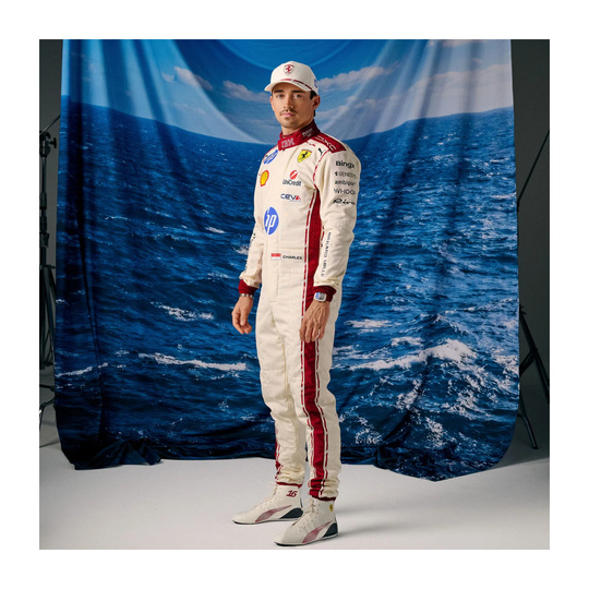 Czapka baseballowa męska Monaco GP Charles Leclerc Ferrari F1 2026