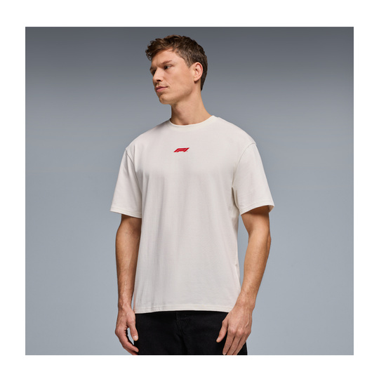 Koszulka T-shirt męska biała Racing Line Formula 1 2026