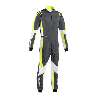 Kombinezon Sparco Kerb szary/żółty (FIA)