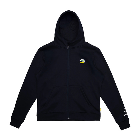 Bluza z kapturem rozpinana Ayrton Senna Helmet Ayrton Senna Collection 2026