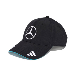 Czapka męska baseballowa czarna George Russell Mercedes AMG F1 2025