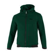 Bluza z kapturem rozpinana Full Zip MY25 Sparco zielona