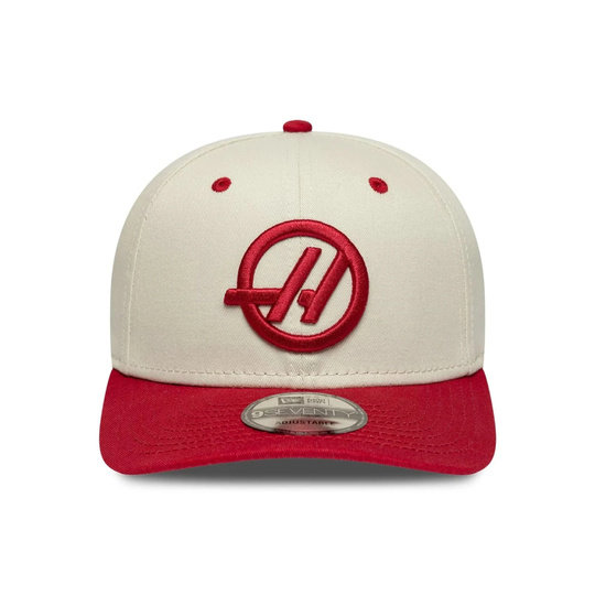 Czapka z daszkiem Wordmark Haas F1 2026 kremowa