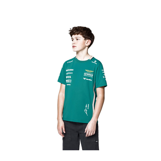 Koszulka t-shirt dziecięca Fernando Alonso Team Aston Martin F1