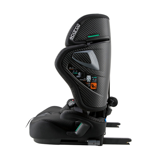 Fotelik dziecięcy Sparco SK8000i czarny (9-36 kg)