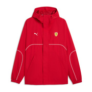 Kurtka przeciwdeszczowa Rain Scuderia Ferrari F1 2026 czerwona