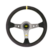 Kierownica OMP Corsica Titanium zamsz