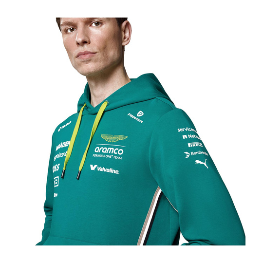 Bluza męska z kapturem Team Aston Martin F1 2025
