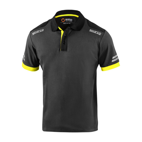 Koszulka polo męska TECH Sparco szara