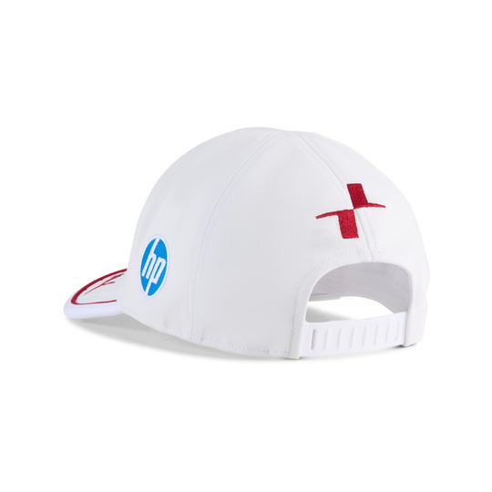 Czapka baseballowa męska biała Leclerc Team Ferrari F1 2025