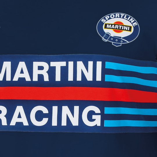 Koszulka t-shirt Martini Racing Sparco granatowa