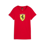 Koszulka t-shirt damska Large Logo Scuderia Ferrari F1 2026 czerwona