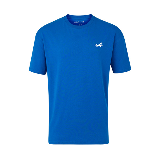 Koszulka T-shirt męska Relaxed niebieska Alpine F1 2026