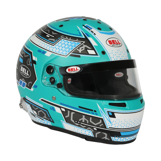 Kask Bell RS7 PRO STAMINA niebieski (FIA)