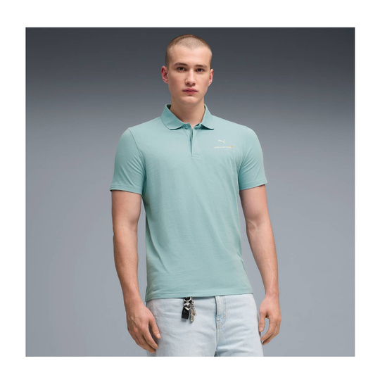 Koszulka polo męska niebieska Essential McLaren F1 2026