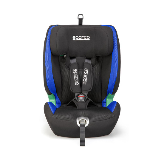 Fotelik dziecięcy Sparco SK5000I czarno-niebieski