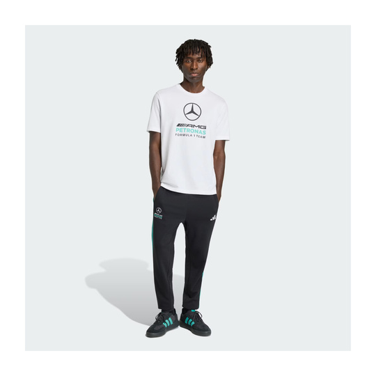 Koszulka t-shirt Large Logo Mercedes AMG F1 2026 biała