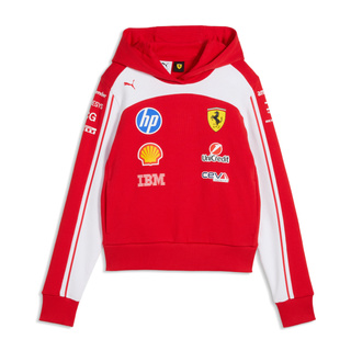 Bluza damska z kapturem Team Scuderia Ferrari F1 2026