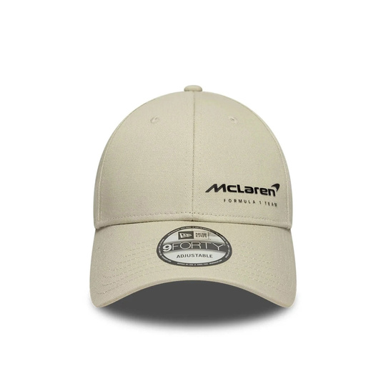 Czapka baseballowa męska szara Essentials McLaren F1 2025