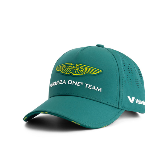 Czapka baseballowa męska zielona Team Aston Martin F1 2025