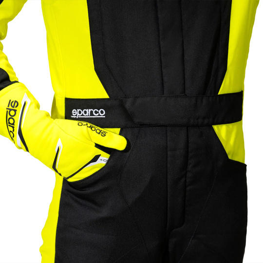 Kombinezon Sparco Sprint Advanced czarny/żółty (FIA)