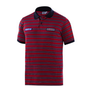 Koszulka polo Sportline Martini Sparco czerwona