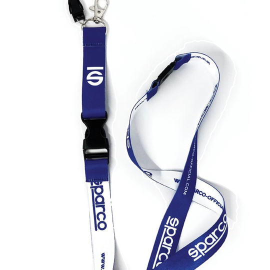 Smycz Logo Sparco niebieska