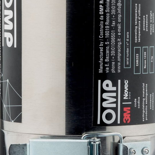 Gaśnica ręczna OMP 2 kg, CAB/323