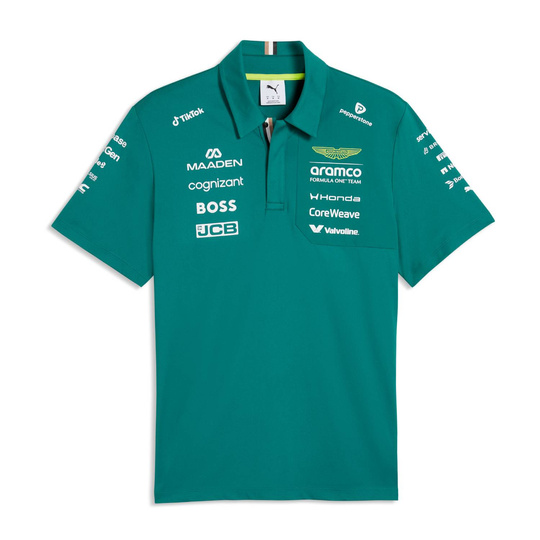 Koszulka polo męska Team Aston Martin F1 2026