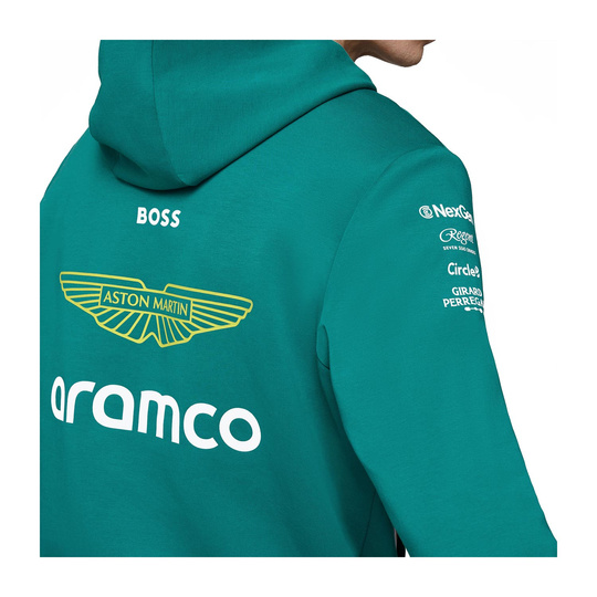 Bluza męska z kapturem Team Aston Martin F1 2025